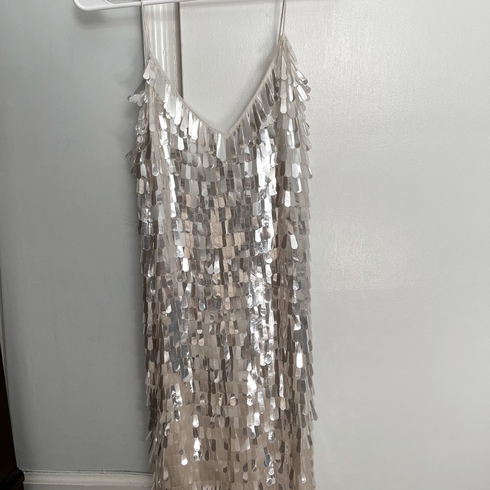 NWT Alice+Olivia Sequined Minidress